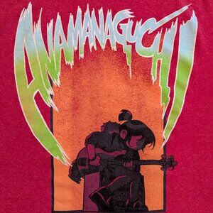 Anamanaguchi Scott Pilgrim Knives Chau Red Multicolor 3XL T-shirt